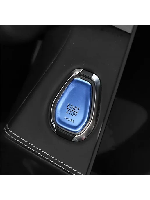 Нет бренда Кнопка Start Stop двигателя Lynk & Co 01 05 06, Blue, синий