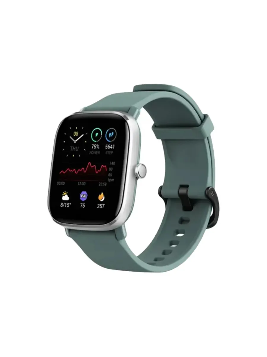 AmazFit GTS 2 mini, зеленые умные часы