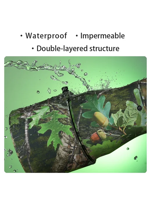 Chasing birds Чехол для объектива CANON EF Green leaf, зеленый, фото 5
