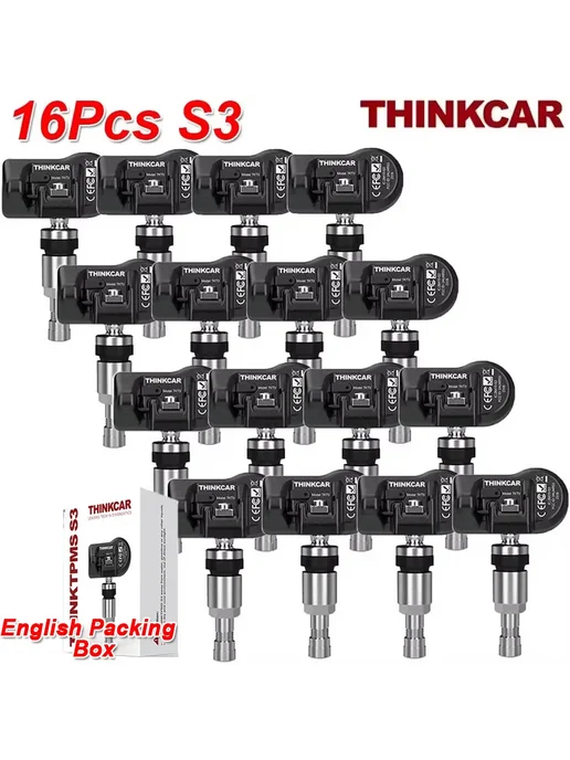 ITCARDIAG Датчик давления в шинах THINKCAR THINKTPMS S3 16pcs Aluminum, 16 шт