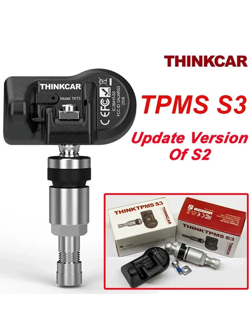 ITCARDIAG Датчик давления в шинах THINKCAR THINKTPMS S3 16pcs Aluminum, 16 шт, фото 3