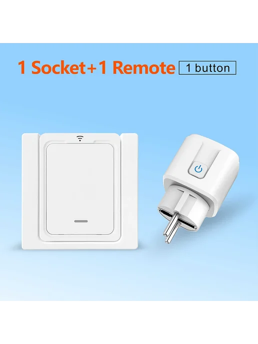 SLMPLEFUN Smart Plug 16A 1socket 1panel, вариант