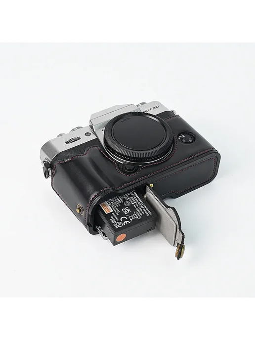 Cozyshot Кожаный чехол для Fujifilm X-T30 X-T20 X-T10, черны, черный, фото 5