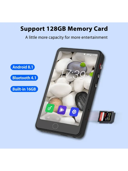 Airme Android MP4-плеер 4 дюйма, вариант, фото 3