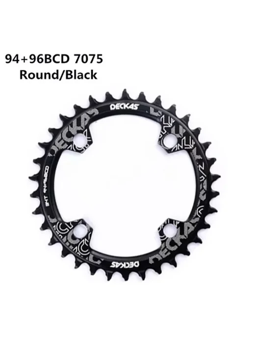 Нет бренда Звездочка DECKAS MTB 32 т DK 96BCD Round Black, черный, фото 3