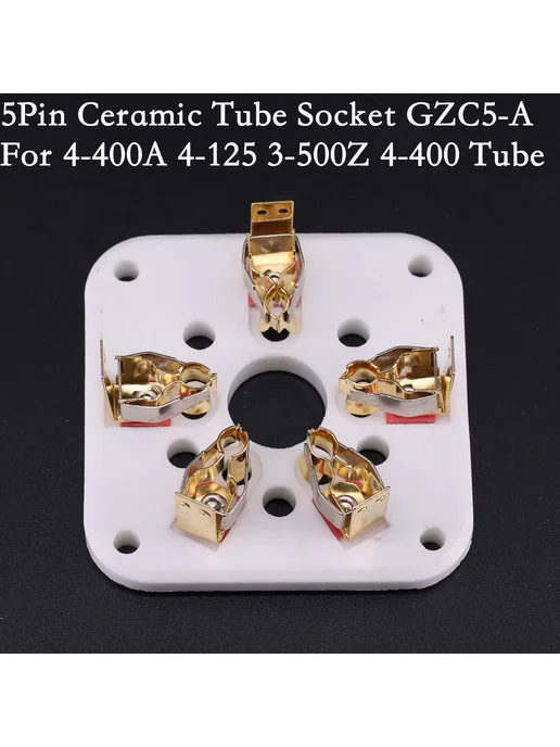 Нет бренда Керамический патрон GZC5-A Gold Plated 1PC, золотой, фото 2