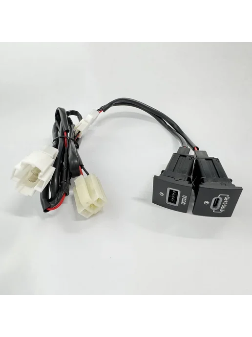 Нет бренда USB удлинитель двойной QC3.0 для VW Golf Jetta Scirocco, разъем автомобиля 12V 24V, фото 5