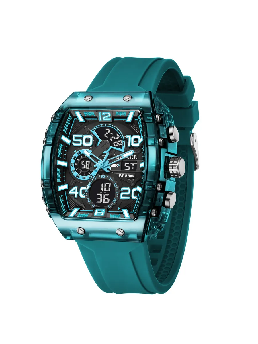 SMAEL 8109 Голубые мужские спортивные часы