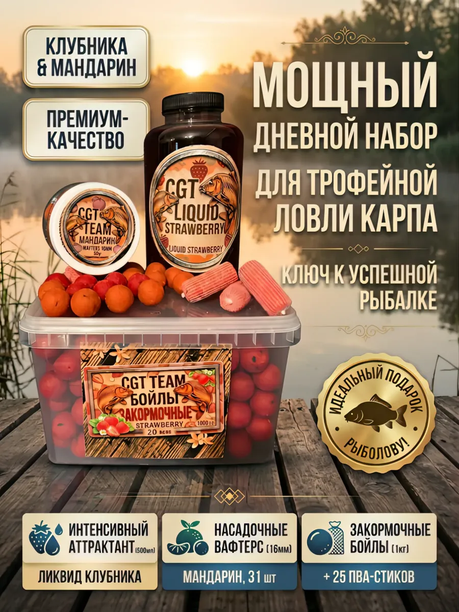 Карповый рыболовный набор