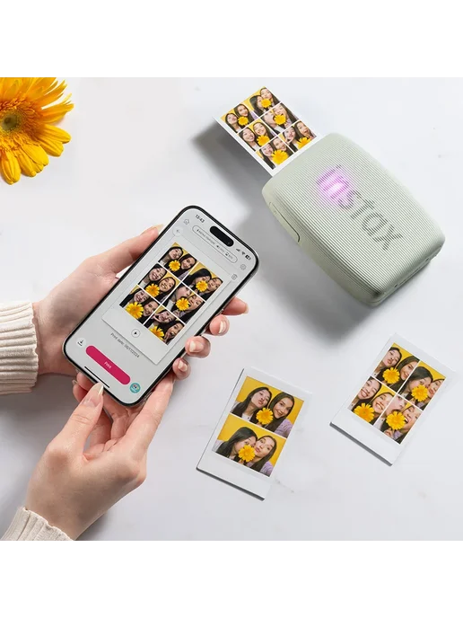 FUJIFILM Instax Mini Link 3, розовый, 40 листов, зеленый, фото 5