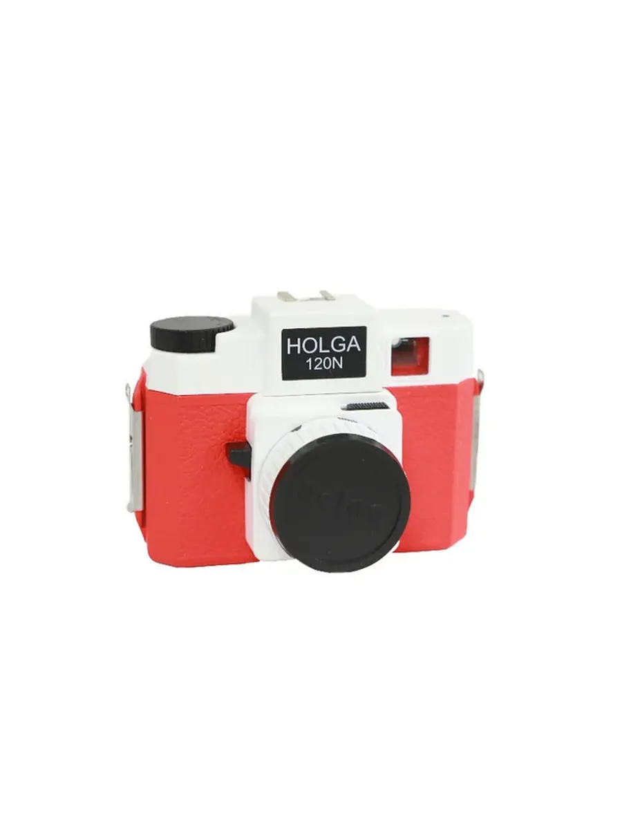 HOLGA 120 Film Camera 120N Розовая Красный, C