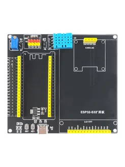 Нет бренда Набор для разработки ESP32-S3-N16R8 с дисплеем Черный, ESP32