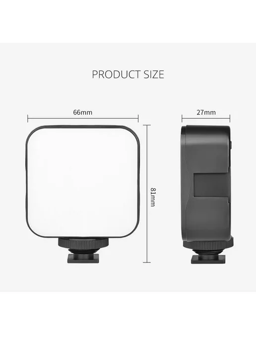 Нет бренда LED вспышка 5Вт 6500К для Canon Nikon Sony 1pc, 5 Вт, фото 5