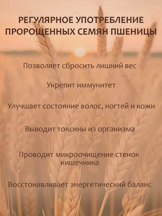 Здоровая жизнь Зёрна пшеницы и ржи пророщенные 35г 4 вкуса по 1 пачке, 35 г, 4 шт, фото 2