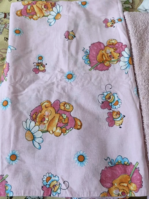 пододеяльник, розовый, фото 3