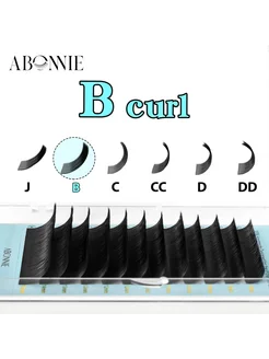 ABONNIE Ресницы B J Curl 0,05 мм C Mix8-15