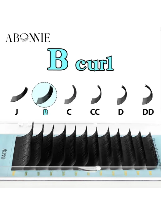 ABONNIE B Curl, 0.07 мм, Цвет B, вариант