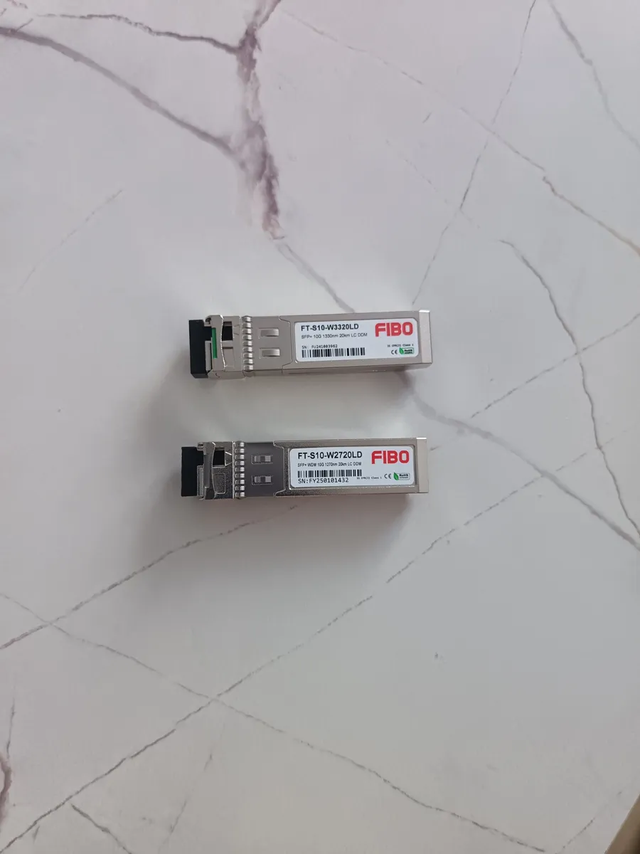 SFP+ модули 10G 20 км пара FT-S10-W3320LD/W2720LD