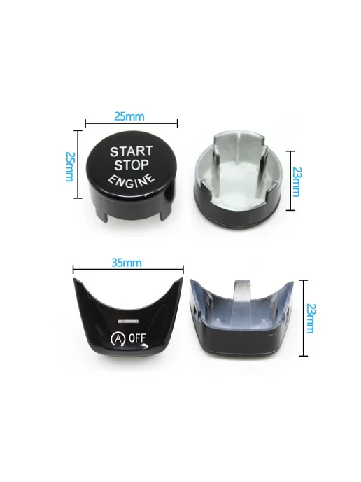 TNAI Кнопка запуска двигателя BMW Start Stop-Black, вариант, фото 5