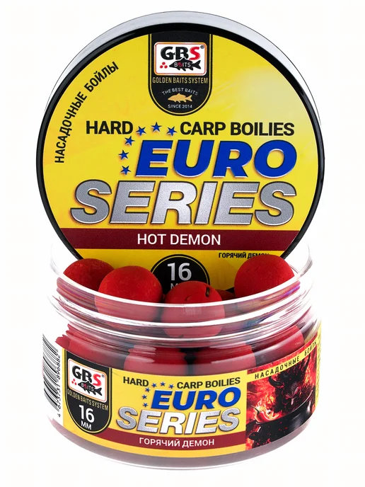 GBS BaITS Бойлы GBS насадочные 16мм Евро серия Hot Demon Горячий Демон, вариант, фото 5