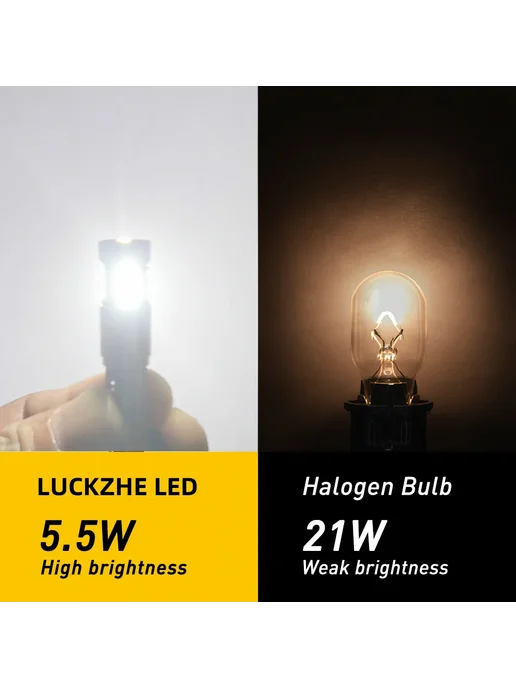LUCKZHE 2 x LED T10 W5W White для VW Amarok Bora Caddy EOS Golf Jett, белый, фото 6