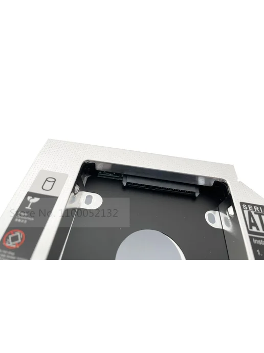 Нет бренда Optical Bay Caddy для Dell Inspiron 12.7 мм SATA HDD SSD, вариант, фото 4