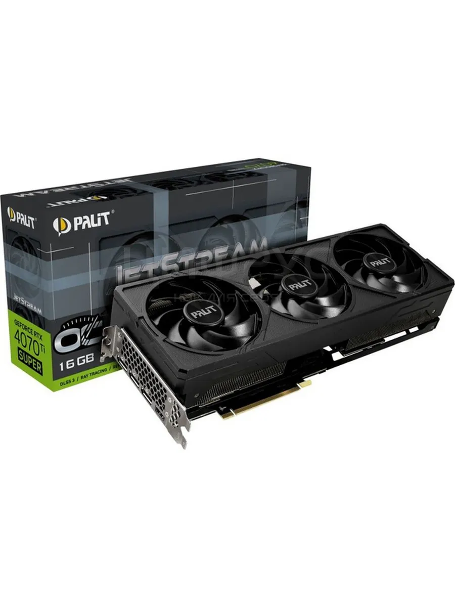 Видеокарта GeForce RTX 4070 Ti SUPER JetStream OC 16 ГБ Palit 1045345382 купить в интернет‑магазине Wildberries