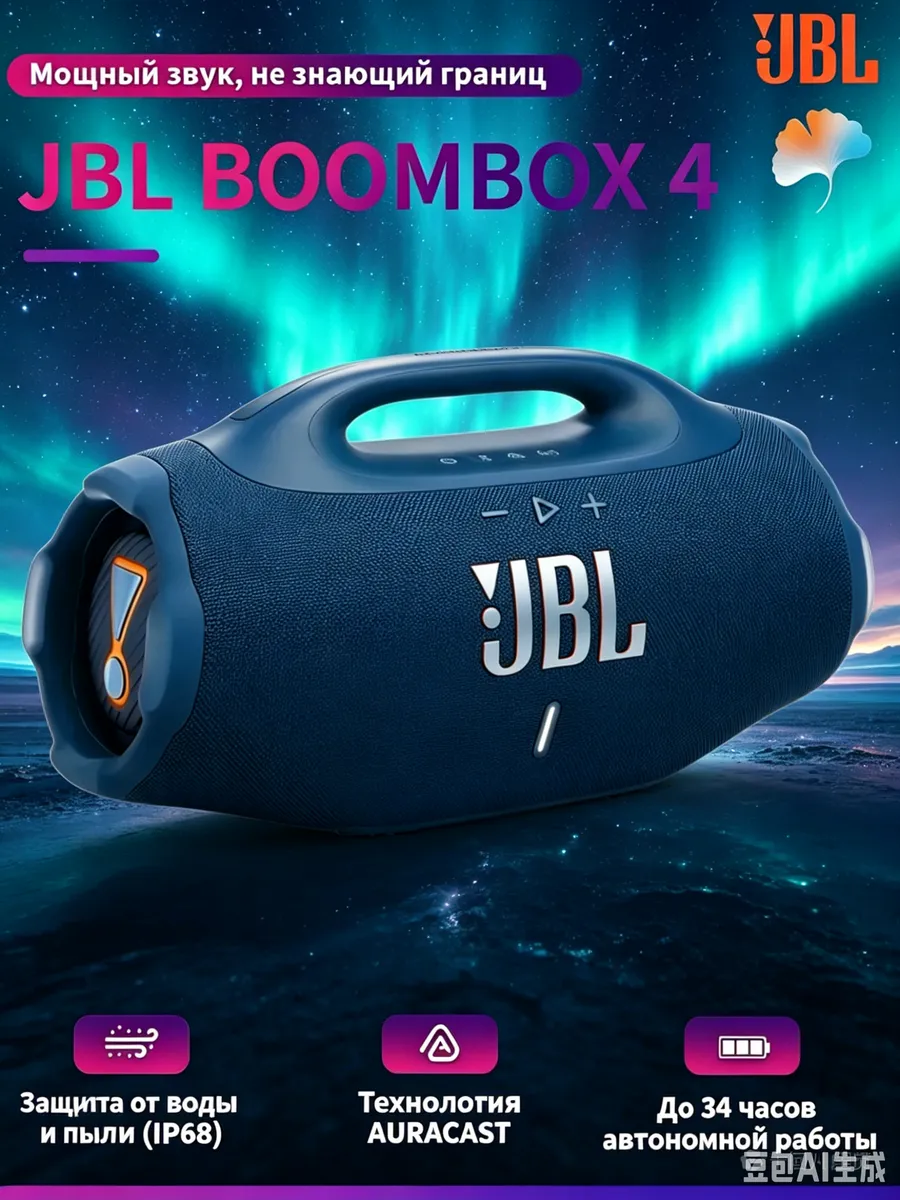 JBL BOOMBOX 4 портативная музыкальная колонка