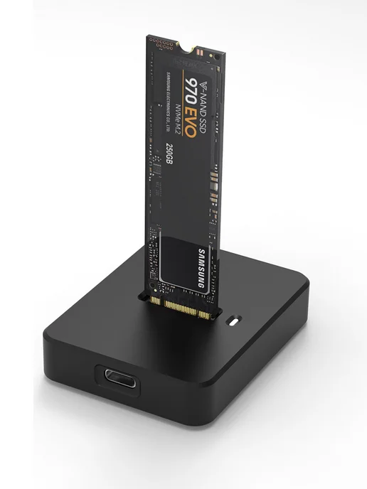 ЦЕНТР РАСПРОДАЖ Док-станция одинарная для М2, Blueendless SATA NVMe, черный, фото 8