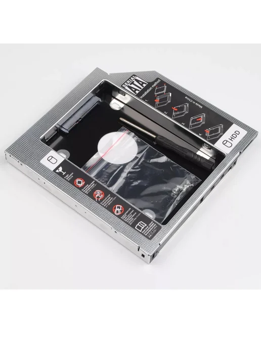 NIGUDEYANG Aluminum 12.7 мм SATA 2nd HDD SSD Caddy для Acer Aspire 8943, вариант