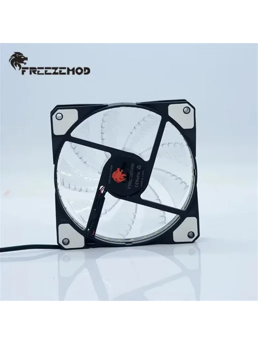 Arikatong FAN-L33 прозрачный компьютерный вентилятор Red, красный, фото 4