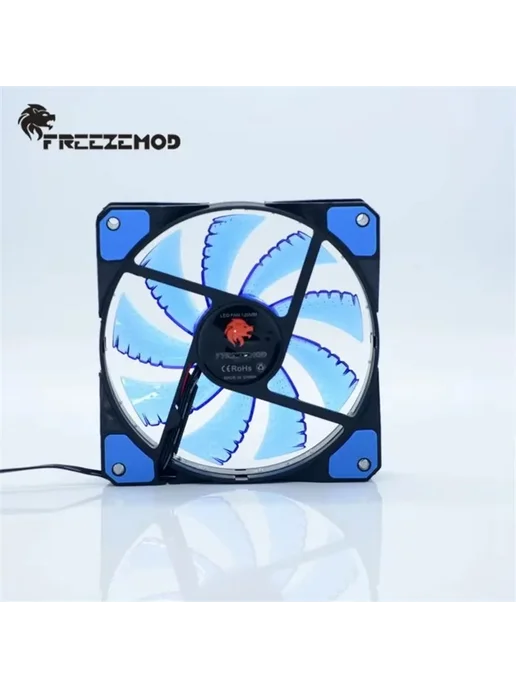 Arikatong FAN-L33 прозрачный компьютерный вентилятор Red, красный, фото 5