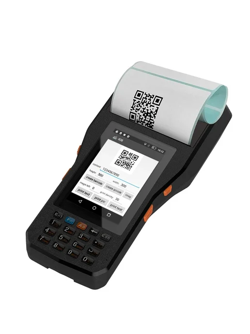 QS Портативный POS-терминал Android со сканером basic, черный, фото 5