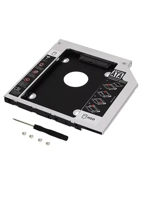 NIGUDEYANG Caddy для второго HDD SSD 9,0 мм для HP PAVILION, вариант