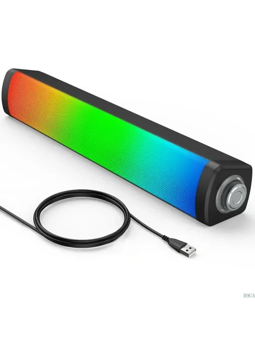 Нет бренда R9UA RGB Gaming Soundbar, вариант, фото 4
