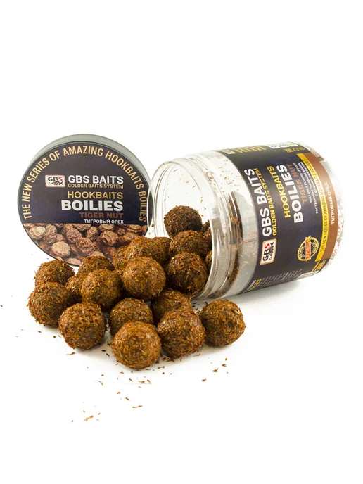 GBS BaITS Бойлы насадочные пылящие Тигровый орех 24мм 300гр, 300 г