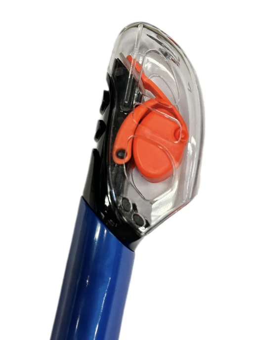 Трубка Scallops DRY-2, синий, фото 2