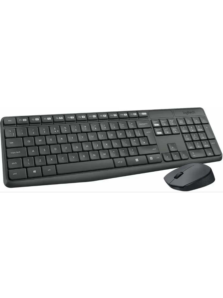 LOGITECH Клавиатура + мышь MK235