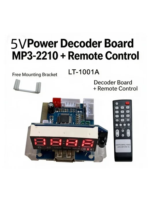 Нет бренда Беспроводной USB декодер MP3-2210 Model 3, Model5, фото 3