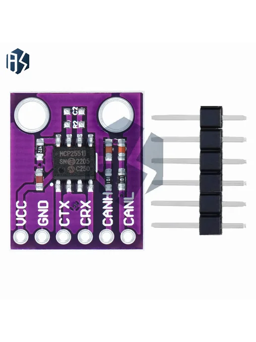 baishundianzi Модуль CAN-шины BS MCP2551 для Arduino, вариант, фото 4