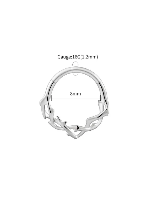Right Grand Ветка для пирсинга Tit 1.2x8mm, вариант