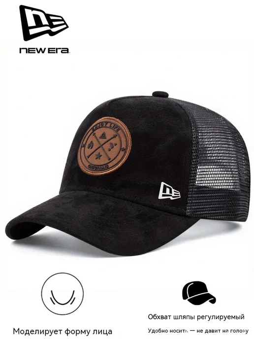 new era Мягкая бейсболка из воздушной ткани с упругим эффектом, синий, фото 2