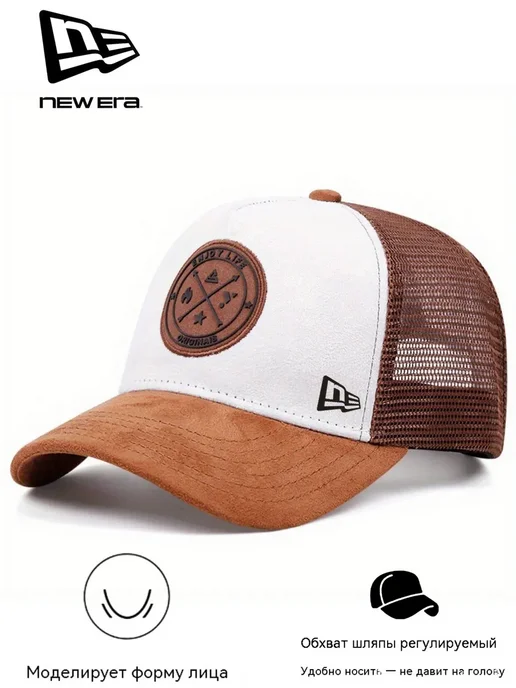 new era Мягкая бейсболка из воздушной ткани с упругим эффектом, синий, фото 5