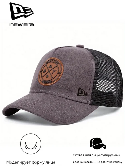 new era Мягкая бейсболка из воздушной ткани с упругим эффектом, синий, фото 6