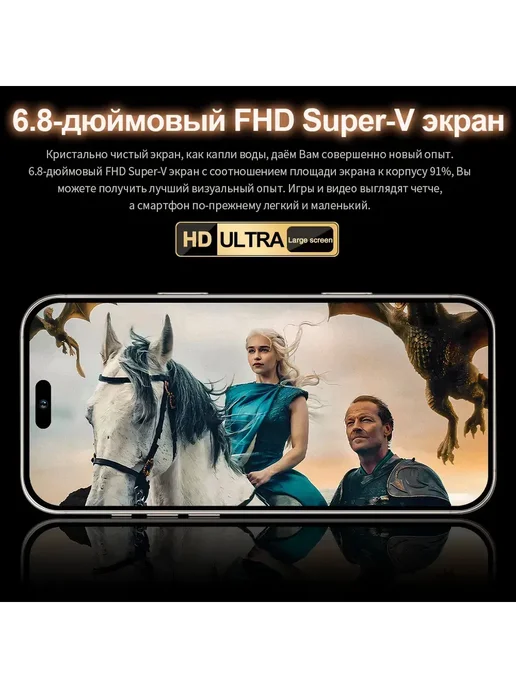 Смартфон Pro Max 1 512 ГБ, белый, фото 5