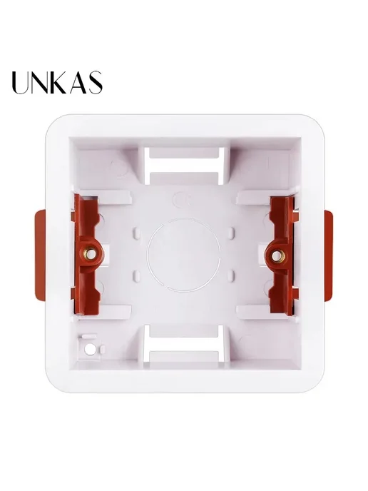 UNKAS Коробка монтажная 86MB-46 для выключателя розетки, цве, вариант, фото 3