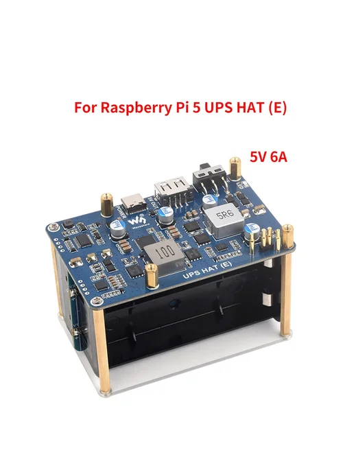 SHCHV Источник бесперебойного питания для Raspberry Pi 5, вариант, фото 2