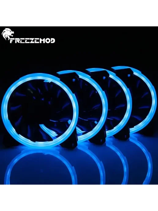 Arikatong FREEZEMOD Eclipse RGB вентилятор 12 см 3 PCS Aura, 3 шт, фото 5