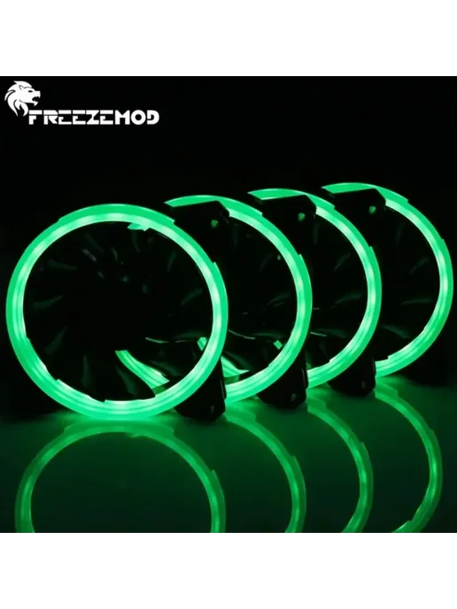 Arikatong FREEZEMOD Eclipse RGB вентилятор 12 см 3 PCS Aura, 3 шт, фото 6