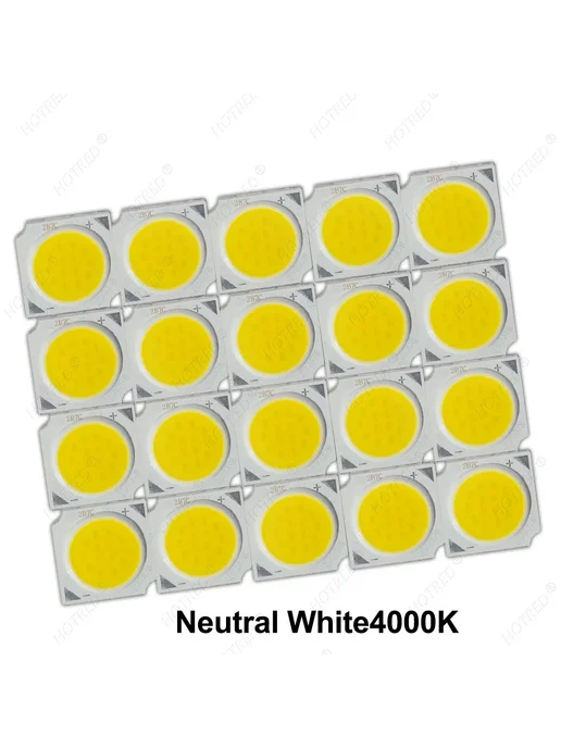 HotRed 20 шт. LED COB 5W Neutral White 4000K, 20 шт, 3 Вт